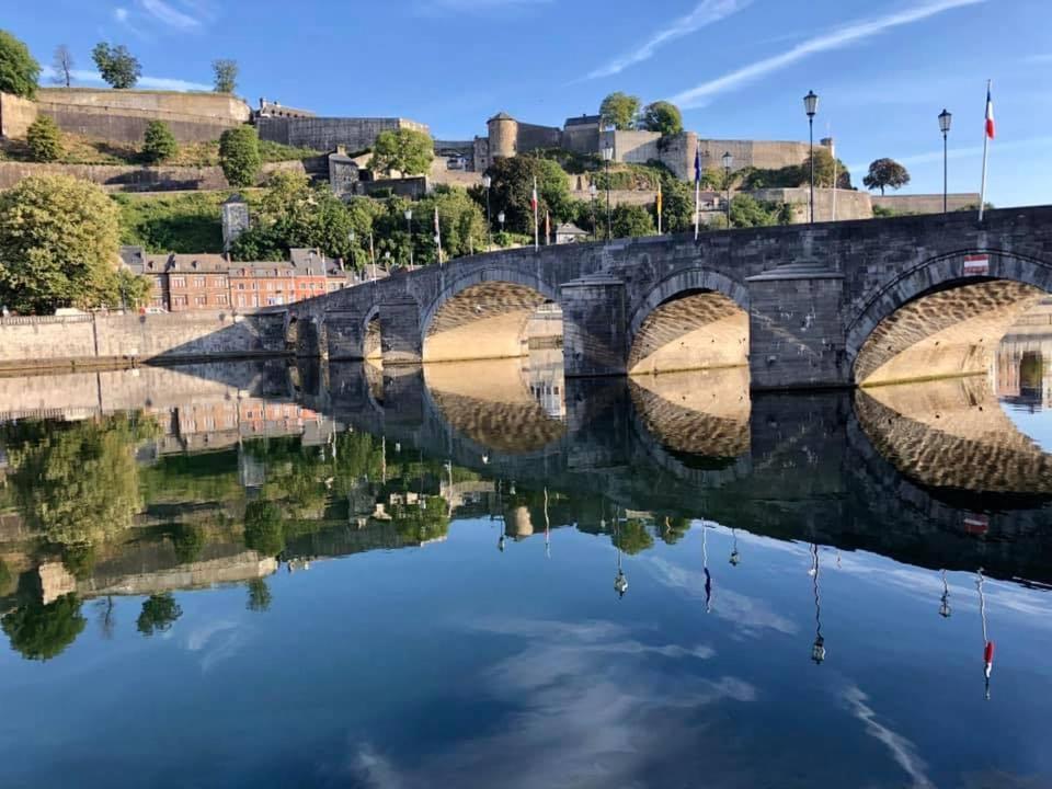 Maison Et Velos A Godinne Dans La Vallee De La Meuse Екстер'єр фото